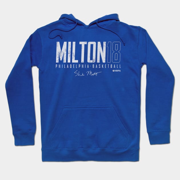 Shake Milton Philadelphia Elite Hoodie by TodosRigatSot